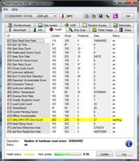 Seagate ST2000DM001 2TB - niepokojący odczyt w HD Tune nowego dysku Seagate ST2000DM001 2TB - niepokojący odczyt w HD Tune nowego dysku