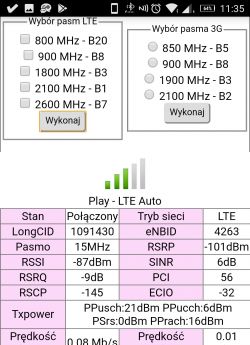 Huawei B715 - settings for Play, replacement, antenna selection Huawei B715 - settings for Play, replacement, antenna selection