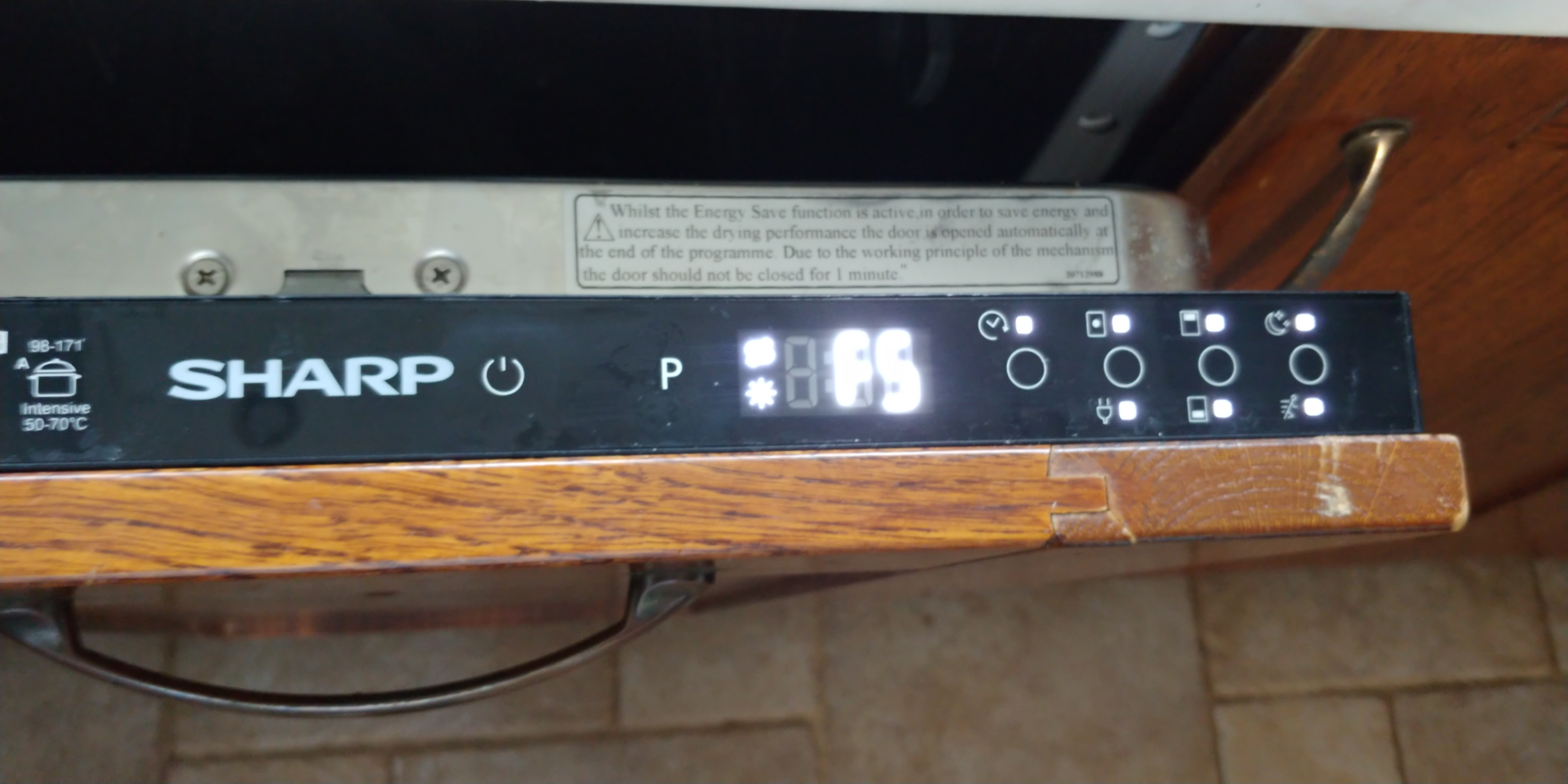 [Rozwiązano] Błąd F5 w zmywarce Sharp QWGS53I443XDE diagnostyka i