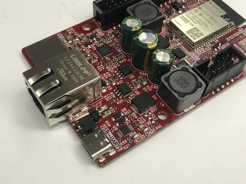 ESP32 board with Wi-Fi, wired Ethernet and PoE power supply – ESP32-PoE2 Olimex