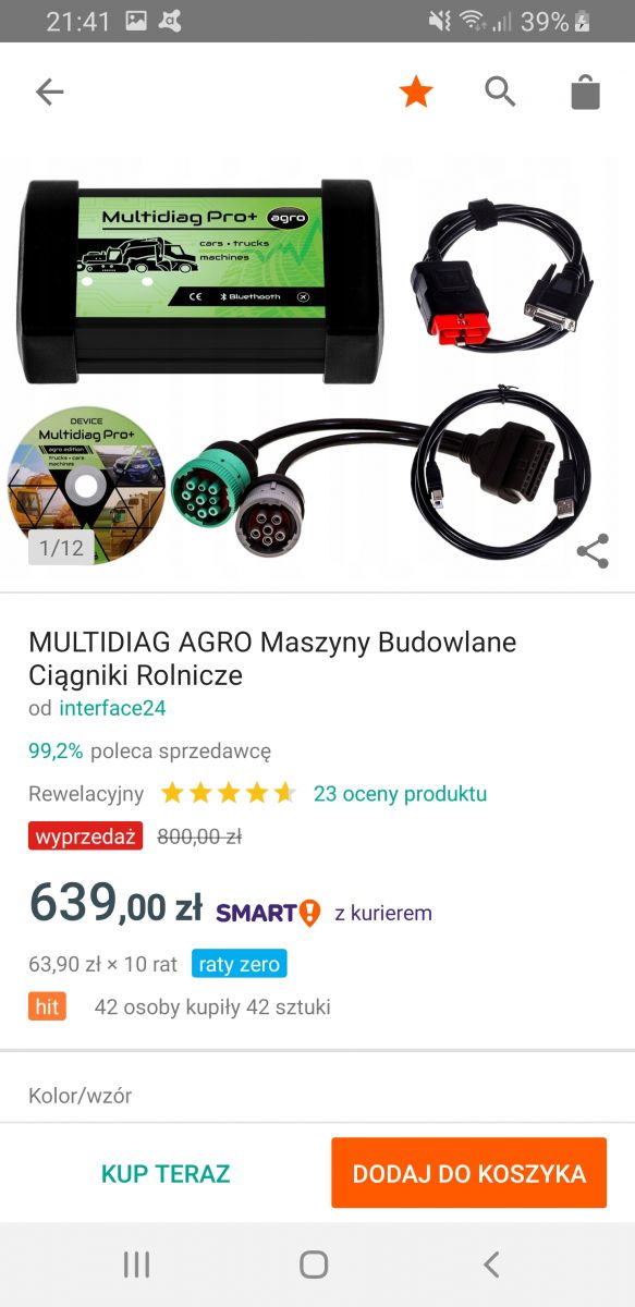 Interfejs diagnostyczny Multidiag jaki kupić? elektroda.pl