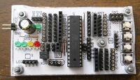 Jak wykonać płytkę testową dla Atmega8 na 1 warstwie? Pierwszy projekt