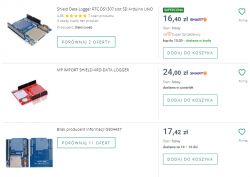 Arduino R4 WiFi i Data Logger Shield - zapis danych na kartę SD - rejestrator temperatury tutorial