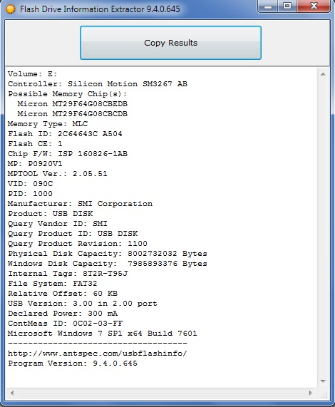 [Rozwiązano] Naprawa i odblokowanie Pendrive'a Dell SM3267AB 8GB ...