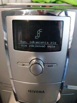 NIVONA 830 Kaffeeautomat - beschädigtes Display, keine Anzeigen
