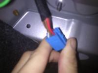 Audi A4 B5 1996 - Identyfikacja kabli w kostce wzmacniacza do radia