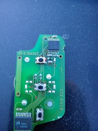 Peugot 407SW - Pilot urwany przycisk, pole lutownicze.