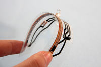 Ściemniacz diody LED na giętkiej "płytce drukowanej"