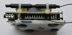 Prototyp wentylatora na płytce Orange Pi Zero 3 z dodatkowymi złączami USB.