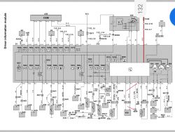 Volvo V40 2.0T B4204T3 2003r - Wysterowanie kontrolki LPG na poliftowym liczniku
