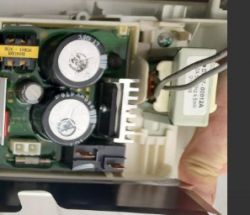 Pralka Samsung model WW70K5410UW/EO brak zasilania na module