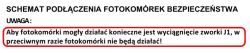 Napęd do bramy Force V400 LS - problem z fotokomórkami