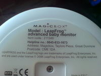 Elektroniczna niania MAGICBOX LEAPFROG 211349 słaby zasięg