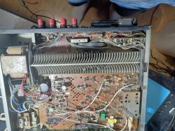 Sprzedam: NAD Stereo Receiver 7155 - uszkodzony potencjometr, brak przycisku