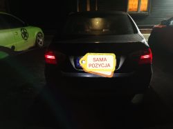 BMW E90 - słabe światła pozycyjne tył w błotnikach, mimo sprawnej masy i kostek