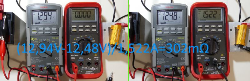 Eksperymenty z szacowaniem rezystancji wewnętrznej akumulatora