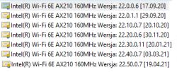 FUJITSU - karta WiFi6 - nie można uruchomić urządzenia: kod błędu 10