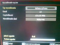 Technika 24" LED - wyszukiwanie kanałów Technika 24" LED - wyszukiwanie kanałów