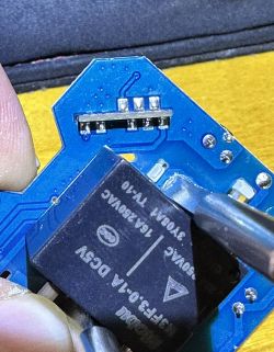 Close-up of a Circuit Board with Electronic Component Close-up of a circuit board with electronic components and soldered connections.