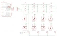 Klawiatura matrycowa na liniach multipleksu - jak to ogarnąć?
