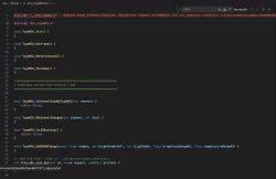 Screenshot of code editor showing drv_tuyaMCU.c with include path error