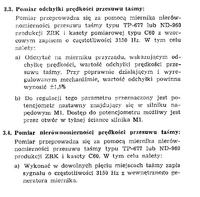 Ustawianie prędkości odtwarzania- MDS 442 szuflada. Ustawianie prędkości odtwarzania- MDS 442 szuflada.