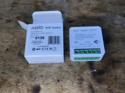 [BK7231N] Typowy moduł przekaźnik z WiFi do puszki - Appio 0158 Switch - programowanie