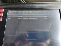 Opel vivaro 2.0 2012 - Df067 injection multiplexed emission missing Opel vivaro 2.0 2012 - Df067 injection multiplexed emission missing