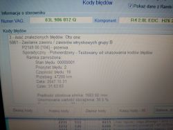 VW Crafter 2.0TDI - Szarpanie i gaśnięcie auta, błąd P2149