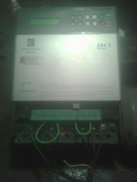 Falownik Eurotherm Drives 584s - błąd LINK OVERVOLTS, napięcie sterujące 27,6V