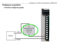 Lan Kontroler 1.2 - brak pomiarów z bocznika na wejściu INP5