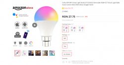 [BK7231N] CoRui TUYA WiFi Smart LED Light Bulb 9W E27 RGBCW