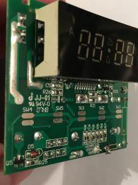 Electric stove Indesit Elite K3G76 - the oven and the timer do not work