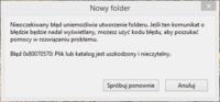 Plik lub katalog jest uszkodzony lub nieczytelny - dysk nie ma błędów. Plik lub katalog jest uszkodzony lub nieczytelny - dysk nie ma błędów.