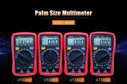 UNI-T UT33B - "Cheap / Dear" - multimeter with backlight and HOLD func
