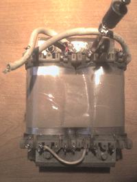 Ogranicznik napięcia 20V/10A do zasilania TDA2050 z transformatora 27V sym.