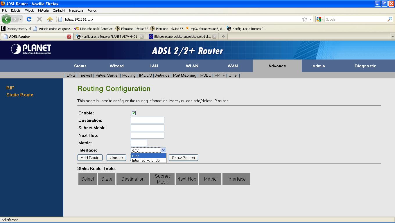 Adw 4401 настройка wifi