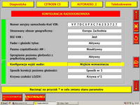 FABRYCZNE RADIO, Citroen, C5 - glosniki