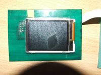 LCD od S65 sterowany przez ATmega16.