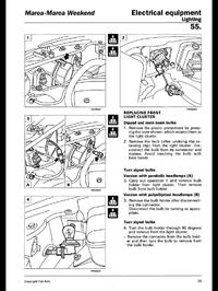 światła mijania fiat marea