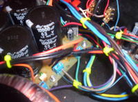 Wzmacniacz mocy MOS-FET 2x120W/8ohm. Wzmacniacz mocy MOS-FET 2x120W/8ohm.