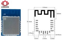[ESP8266/LM1] Kontroler paska LED z WiFi RGB WS03 - wnętrze, Tasmota, konfiguracja GPIO