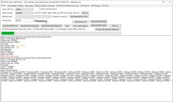 BK7231 Easy UART Flasher interface reading flash memory via COM46.