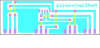lm-1036 - Projekt PCB przedwzmacniacza do wzmacniacza na TDA 2003
