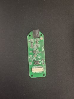 LSC Battletron LED Circuit Board Electronic printed circuit board with components on a black background.
