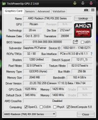 Sapphire Radeon R9 270 Dual-X odblokowanie napiecia OC