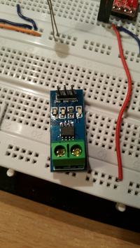 ESP8266-12 - Voltage divider for ADC input - how to select to work with ACS712?