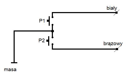 Centalny zamek do fiata. Co to jest w pkt. A i w kółku nr B?