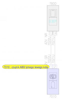 Dlaczego w Peugeocie 307 2.0 HDI 107km świeci się kontrolka ABS?