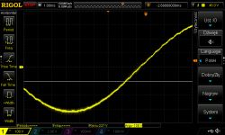 Kształt napięcia w przetwornicach 12/230V 100-150W i 500W (1000W szczyt)